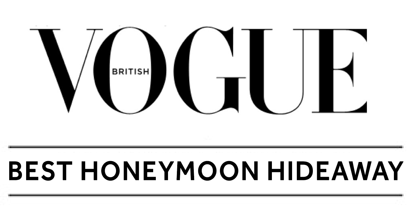 Vogue logo white a