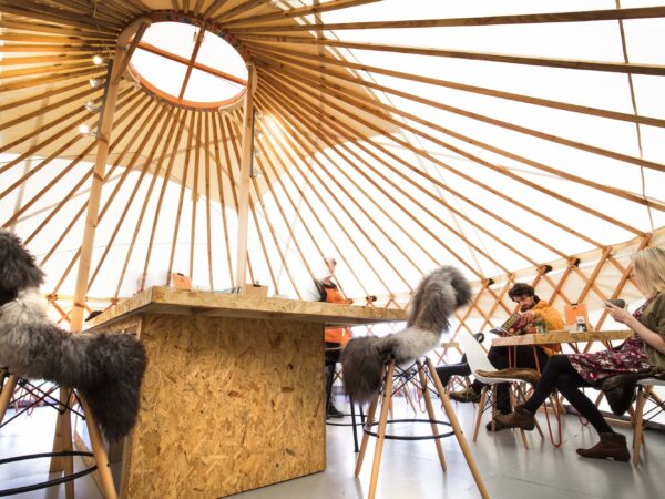 YURT interior